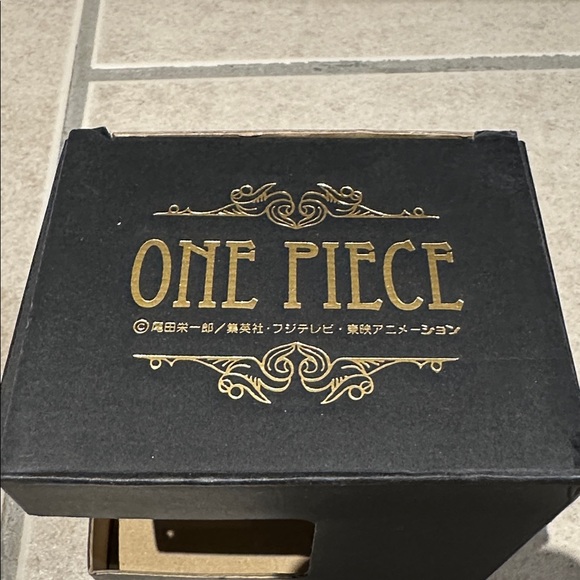 One Piece Monkey D Luffy monochrome mug New with Box - Picture 3 of 3